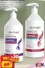 DERMOKİL ŞAMPUAN ÇEŞİTLERİ 1000 ML